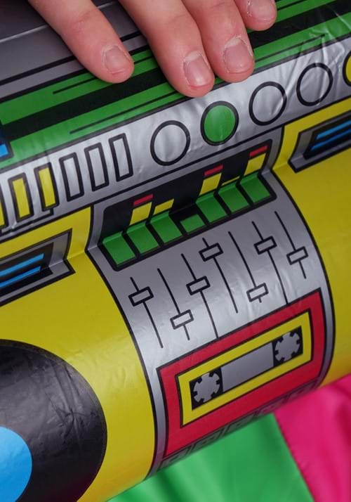 Inflatable 80s Boombox Accessory