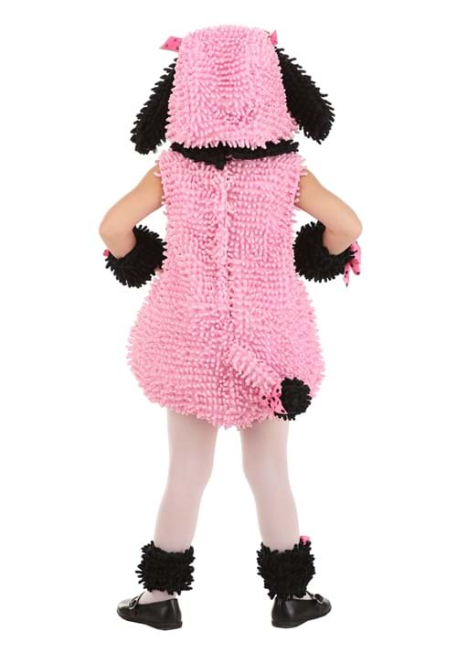 Girl's Toddler Pink Poodle Costume