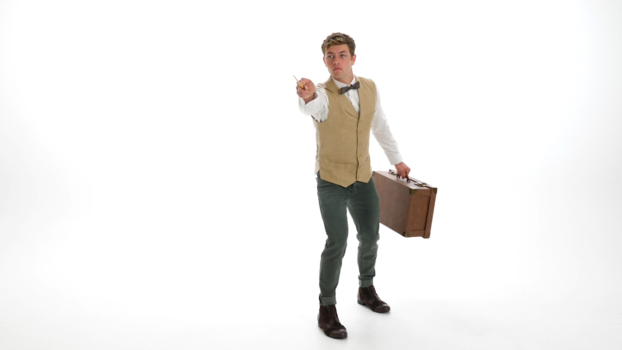 Men's Newt Scamander Vest and Tie