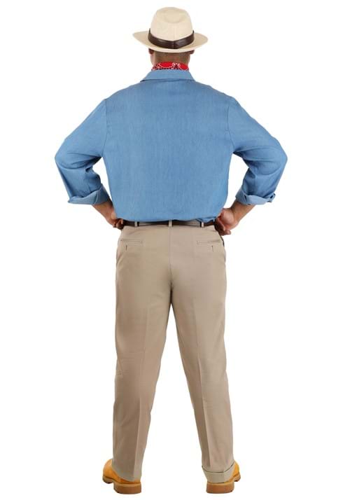 Men's Plus Jurassic Park Dr. Grant Costume