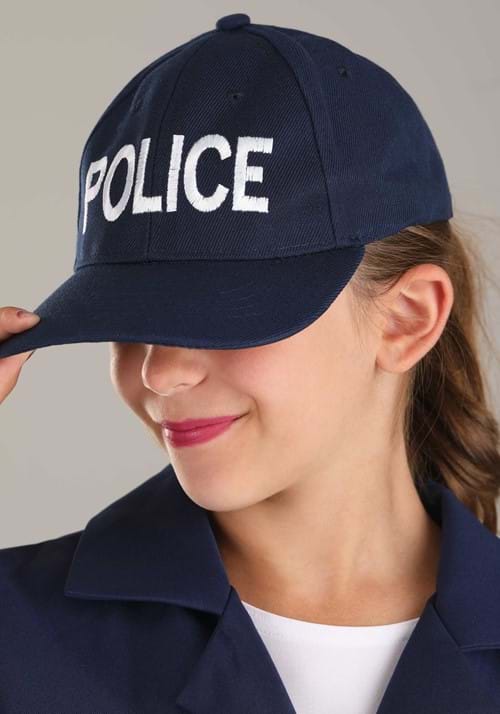 Girl's Tactical Cop Jumpsuit Costume