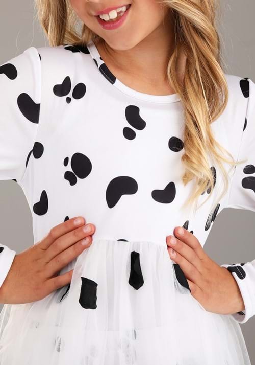 Girl's Adorable Dalmatian Costume