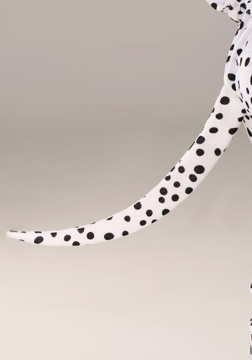 Girls Cozy Dalmatian Jumpsuit Costume
