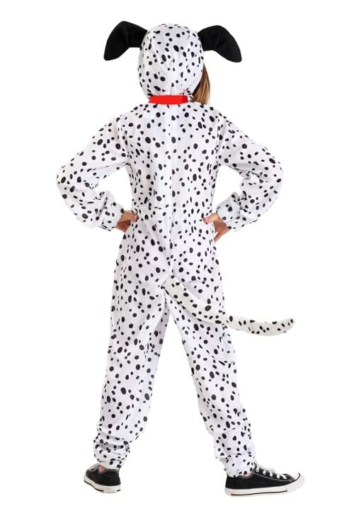 Girls Cozy Dalmatian Jumpsuit Costume 3 Girls Cozy Dalmatian Jumpsuit Costume