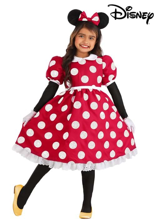Girl's Deluxe Disney Minnie Mouse Costume
