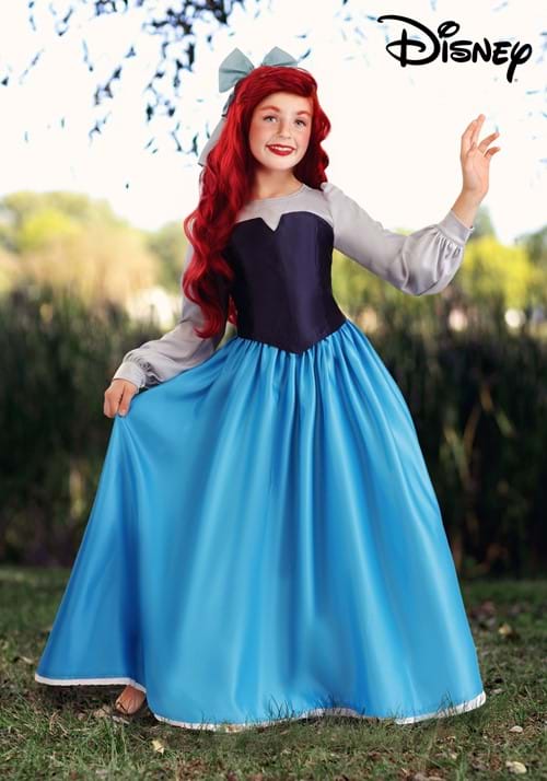 Disney The Little Mermaid Girl's Ariel Blue Dress Costume