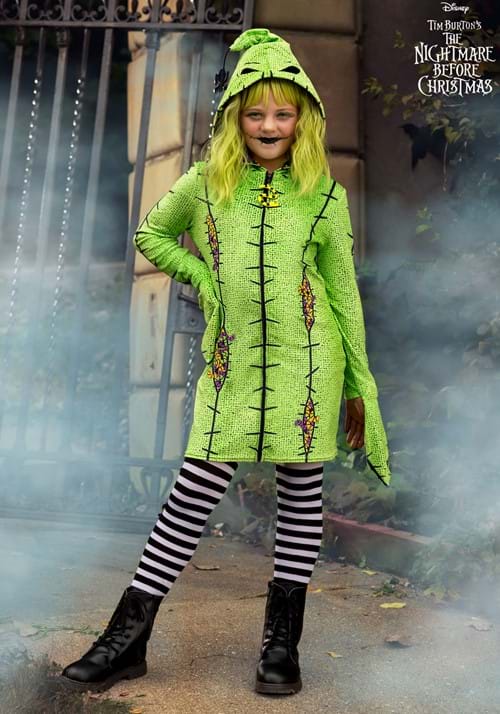 Deluxe Disney Oogie Boogie Hoodie Costume Dress for Girls