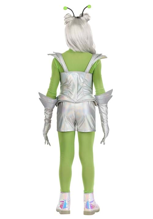 Galactic Alien Kiddo Girl's Costume 3 Galactic Alien Kiddo Girl's Costume