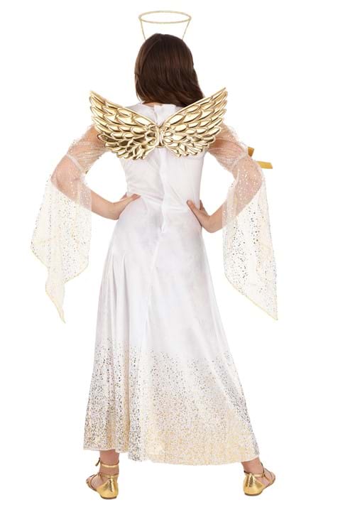 Golden Angel Costume Dress for Girls
