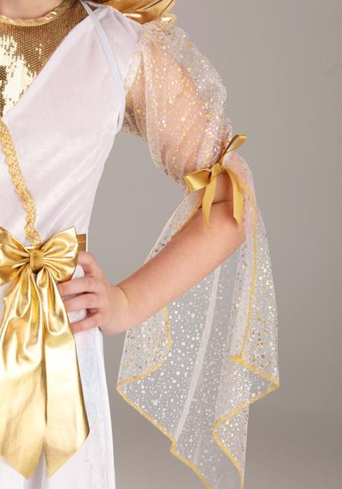 Golden Angel Costume Dress for Girls 5 Golden Angel Costume Dress for Girls