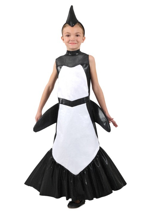 Orca Girls Mermaid Costume