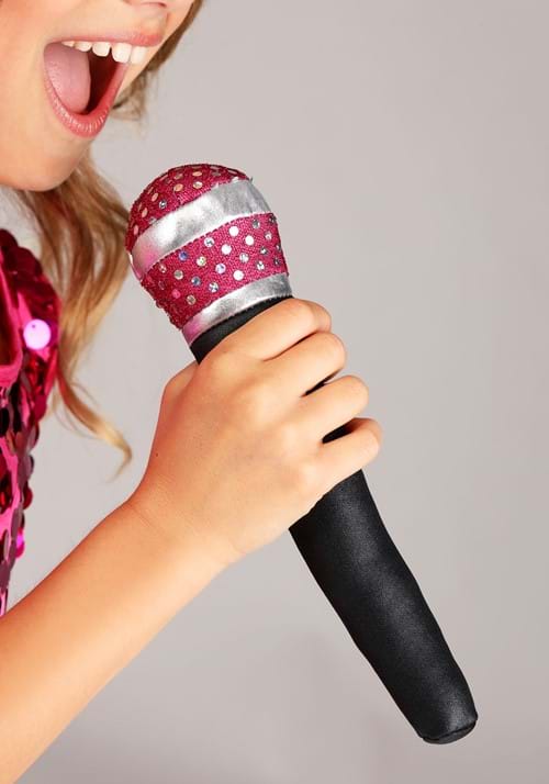 Girl's Pink Pop Singer Costume 4 Girl's Pink Pop Singer Costume