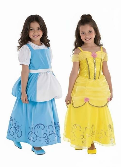 Reversible Belle Girl's Costume Dress
