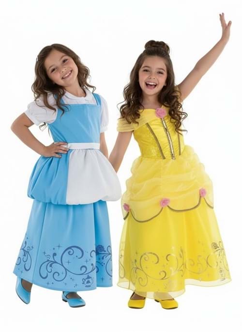 Reversible Belle Girl's Costume Dress