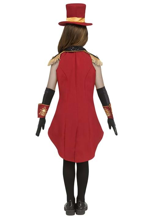 Girl's Skeletal Ringleader Costume