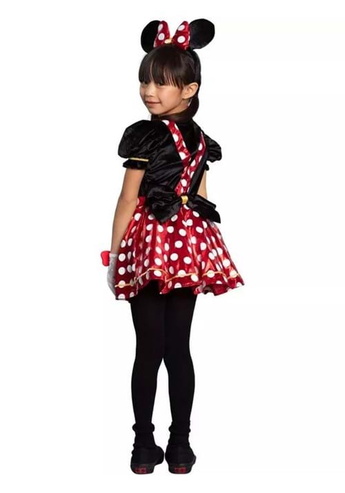 Girl's Red Minnie Mouse Toddler Costume