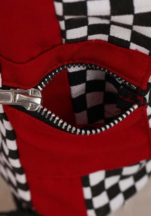 Girl's Red Racer Jumpsuit Toddler Costume