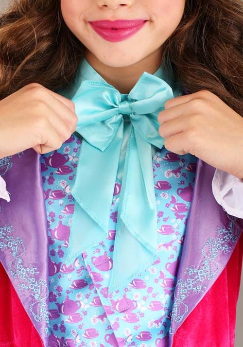 Girl's Whimsical Mad Hatter Costume 5 Girl's Whimsical Mad Hatter Costume