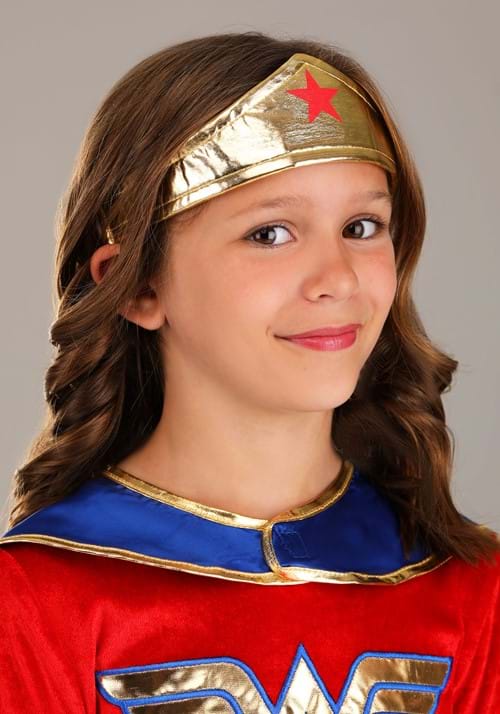 Wonder Woman Long Sleeve Dress Costume for Girls 3 Wonder Woman Long Sleeve Dress Costume for Girls