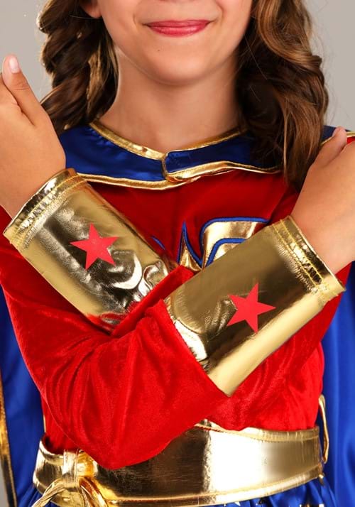 Wonder Woman Long Sleeve Dress Costume for Girls 5 Wonder Woman Long Sleeve Dress Costume for Girls