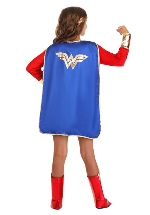 Wonder Woman Long Sleeve Dress Costume for Girls 9 Wonder Woman Long Sleeve Dress Costume for Girls