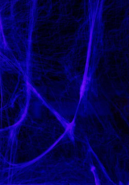 200 Square FT Glow in the Dark Super Glow Spider Webs Prop