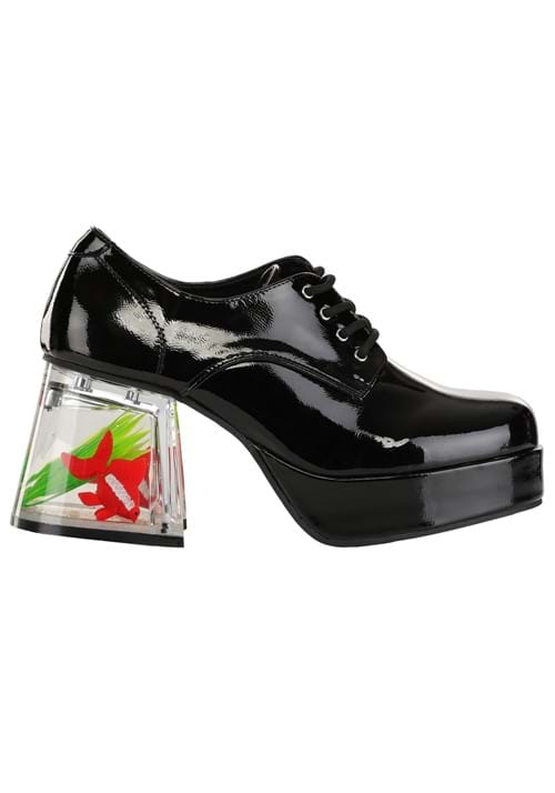 Black Goldfish Pimp Adult Shoes