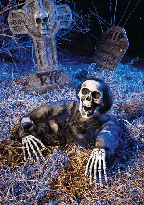 Skeleton Grave Breaker Decoration