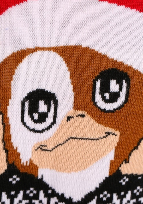 Gremlins Gizmo Claus Adult Ugly Christmas Sweater