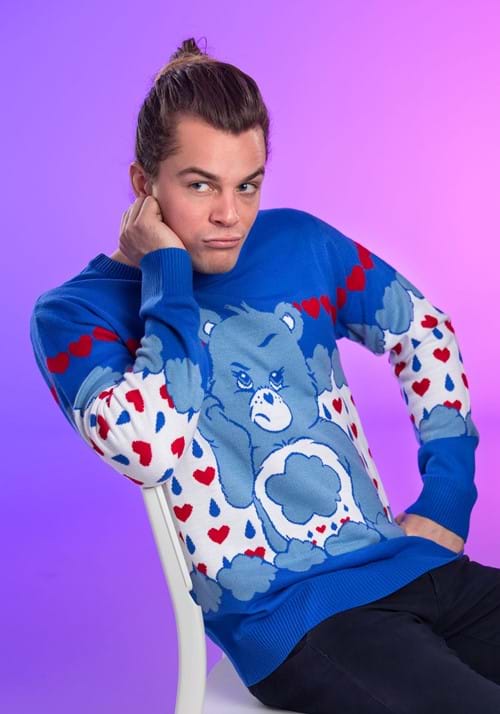 Grumpy Bear Adult Care Bears Ugly Christmas Sweater 4 Grumpy Bear Adult Care Bears Ugly Christmas Sweater