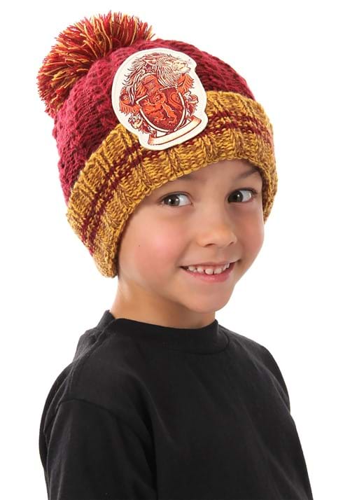 Gryffindor Heathered Pom Harry Potter Beanie