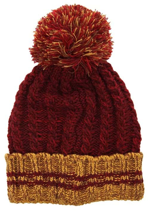Gryffindor Heathered Pom Harry Potter Beanie