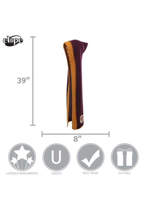 Gryffindor House Knit Costume Hood 5 Gryffindor House Knit Costume Hood