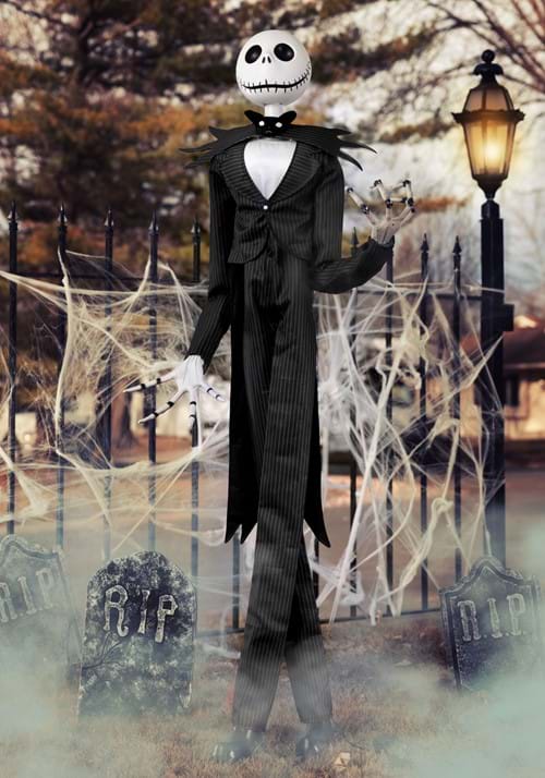6FT Animatronic Disney Nightmare Before Christmas Jack Skellington Decoration