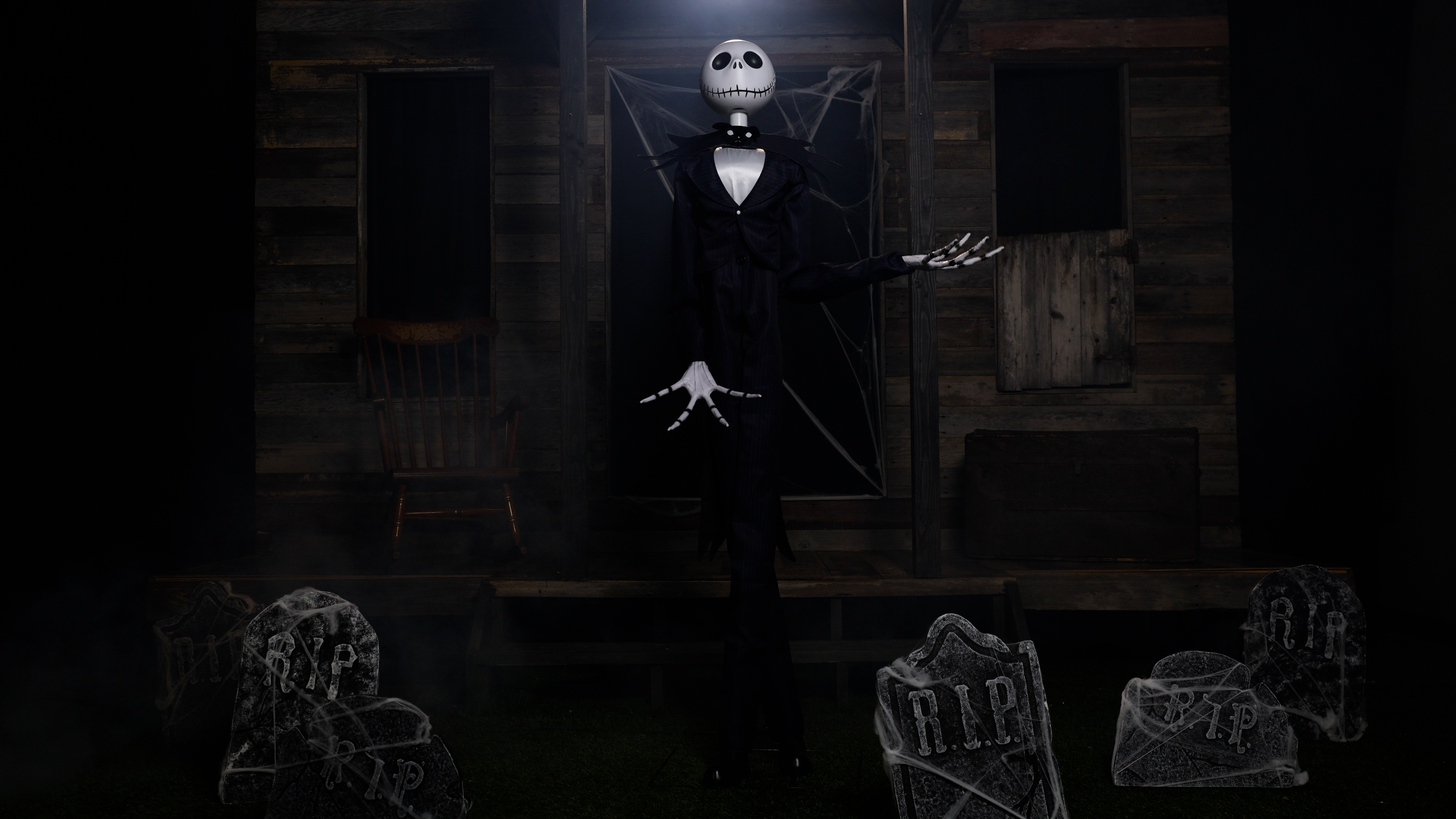 6FT Animatronic Disney Nightmare Before Christmas Jack Skellington Decoration