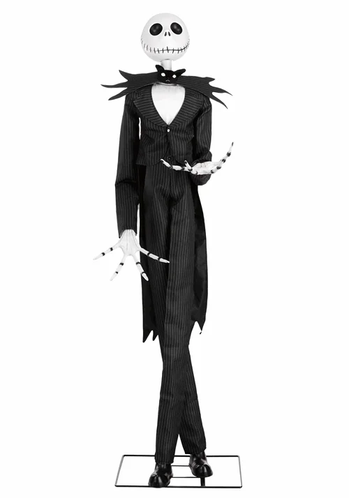 6FT Animatronic Disney Nightmare Before Christmas Jack Skellington Decoration