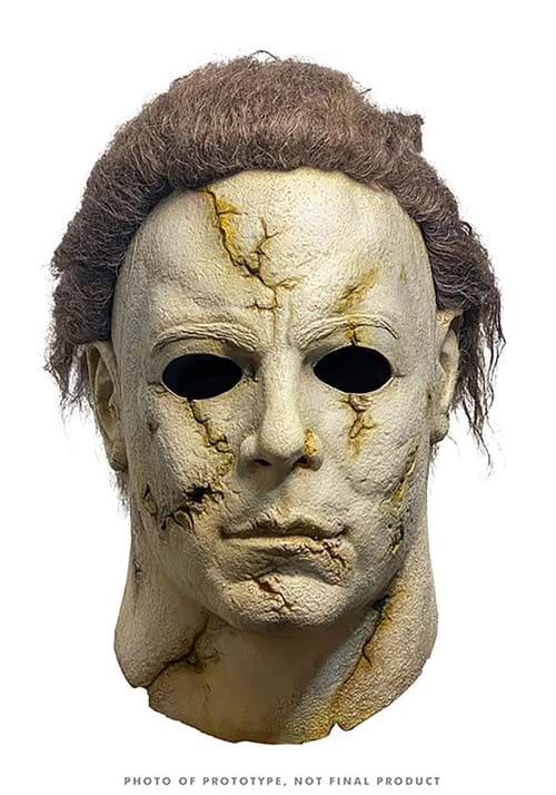 Halloween Rob Zombie Michael Myers Cracked Adult Mask