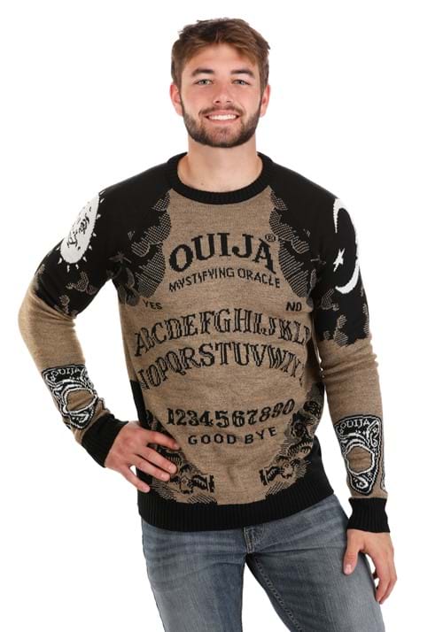 Ouija Board Adult Halloween Sweater 6 Ouija Board Adult Halloween Sweater