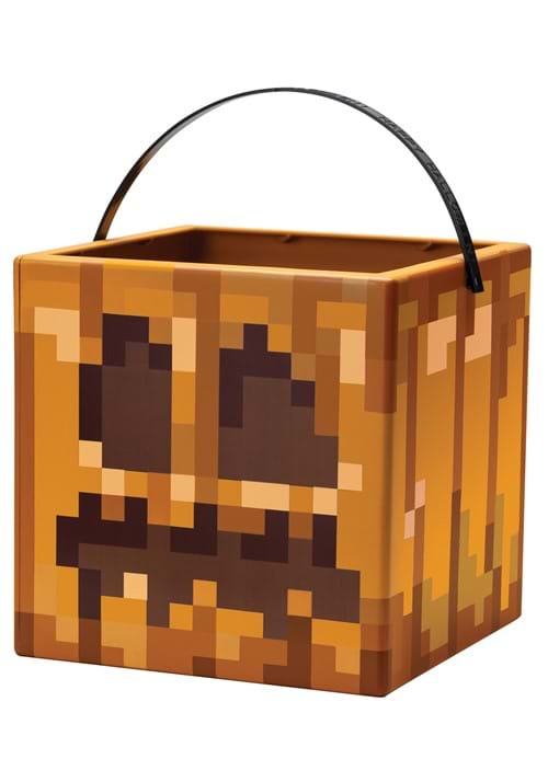 Minecraft Jack O'Lantern Candy Pail