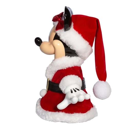 8.5-Inch Disney Minnie Mouse Treetopper Holiday Decoration