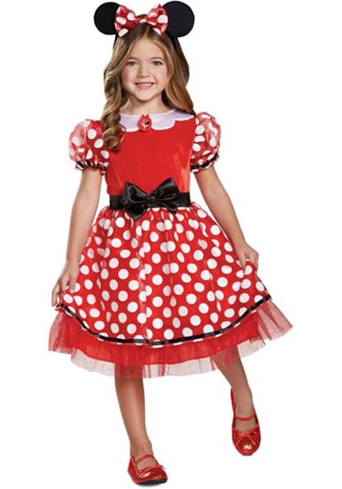 Minnie Mouse Girl's Classic Costume