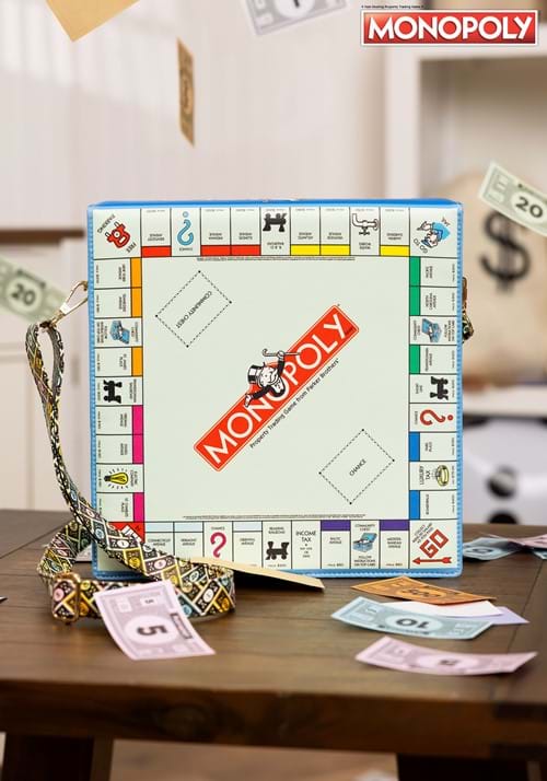 Game Board Monopoly Purse