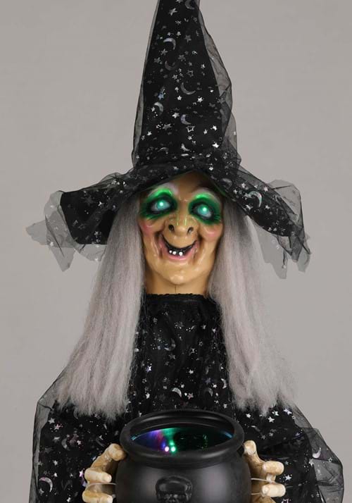 6.3FT Paisley the Potion-Maker Witch Animated Decoration - Scream Saver