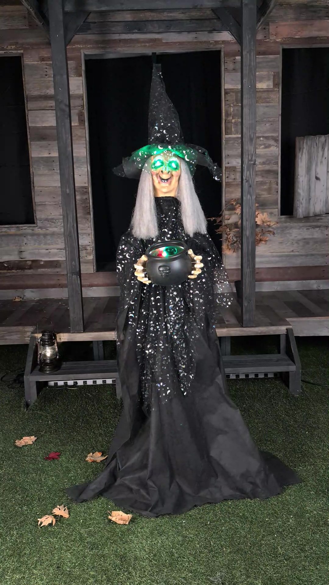 6.3FT Paisley the Potion-Maker Witch Animated Decoration - Scream Saver