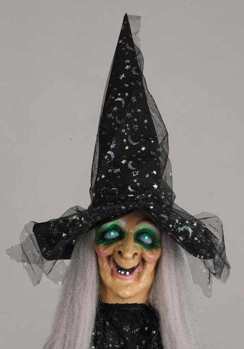 6.3FT Paisley the Potion-Maker Witch Animated Decoration - Scream Saver