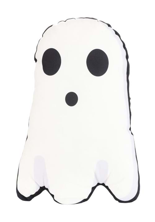 16-Inch My Friendly White Ghost Plush Pillow