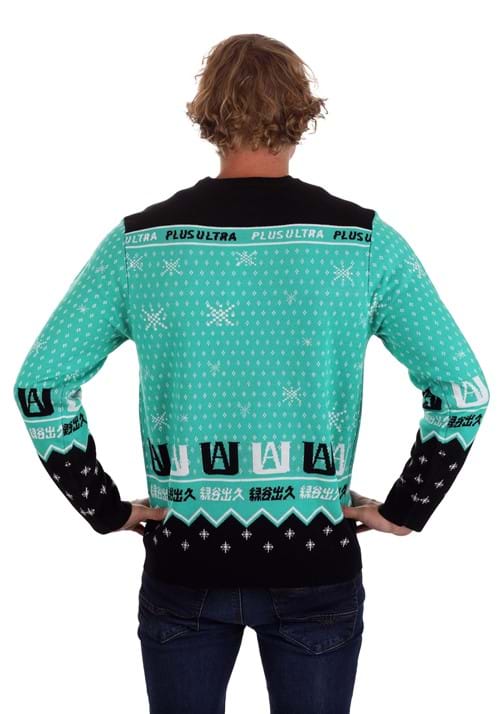Adult My Hero Academia Ugly Christmas Sweater 3 Adult My Hero Academia Ugly Christmas Sweater