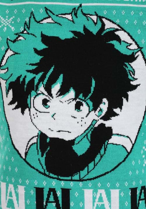 Adult My Hero Academia Ugly Christmas Sweater 4 Adult My Hero Academia Ugly Christmas Sweater