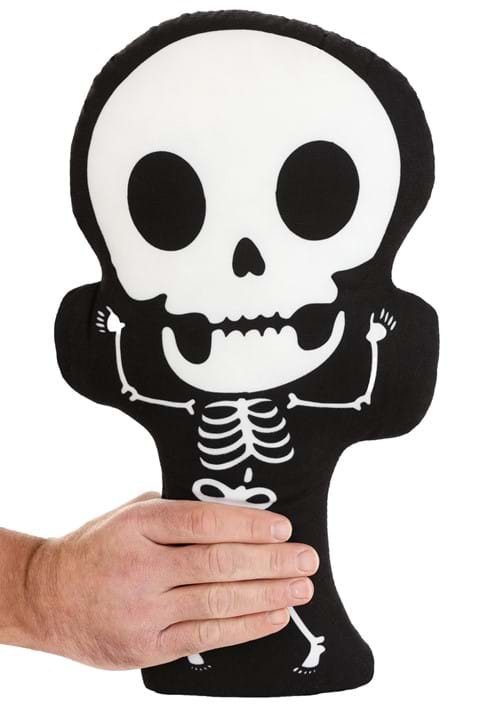 My Squishy Spooky Skeleton 17-Inch Soft Pillow