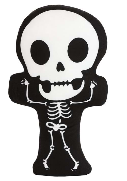 My Squishy Spooky Skeleton 17-Inch Soft Pillow